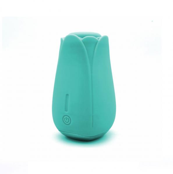 Tulip Pro Suction Vibe Teal Rechargeable Sex Toy Product