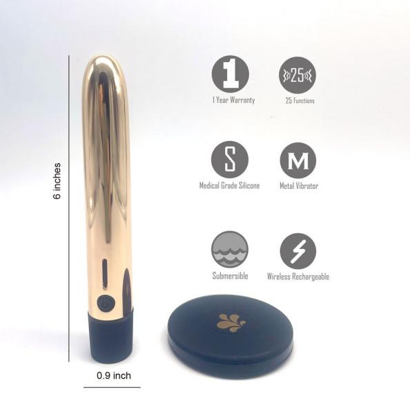 Gold Selina Q1 Charger Bullet Sex Toy Product