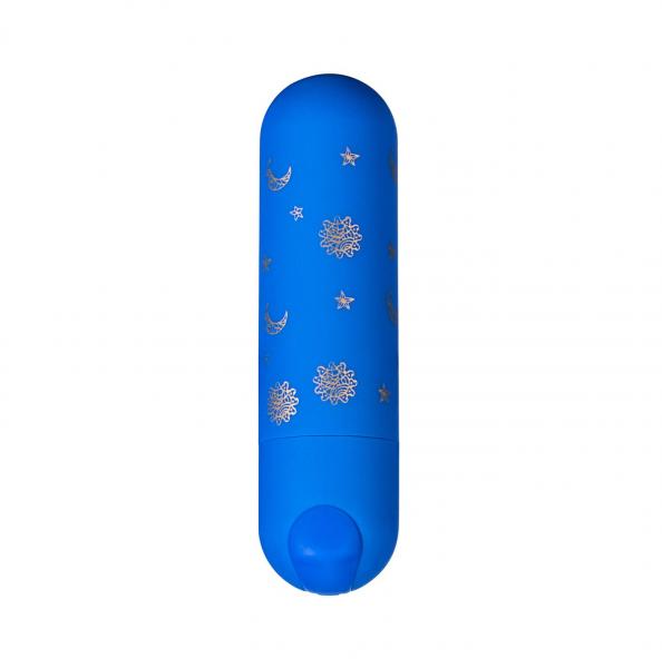 Luna Super Charged Mini Bullet W/ Stars & Moon Pattern Sex Toy Product