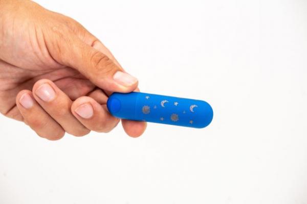 Luna Super Charged Mini Bullet W/ Stars & Moon Pattern Sex Toy Product