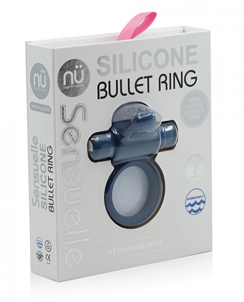 Sensuelle Silicone Bull Ring Navy Blue Sex Toy Product