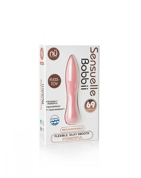Sensuelle Bobbii Millenial Pink Flexi Vibrator Sex Toy Product