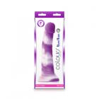 Colours Pleasures Yum Yum 8in Dildo Purple Sex Toy Product