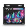 Rear Assets Multicolor Rainbow Heart Trainer Kit Sex Toy Product Image 2