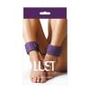 Lust Bondage Ankle Cuffs Purple Sex Toy Product Image 2