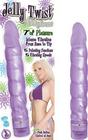 Jelly Twist Vibrating Arouser Purple