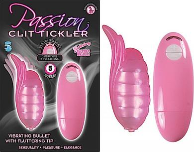 Passion Clit Tickler Pink Sex Toy Product