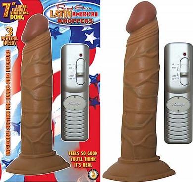 Latin American Whoppers 7in Vibrating Sex Toy Product