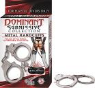 DOMINANT METAL HANDCUFFS Sex Toy Product