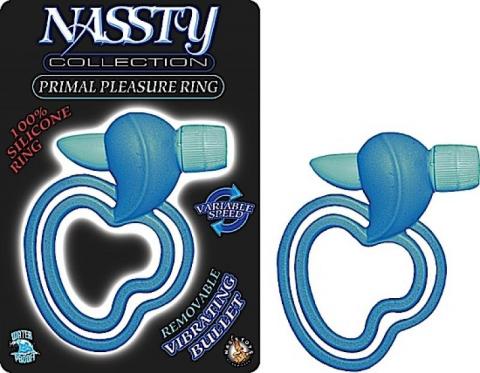 Primal Pleasure Ring Blue