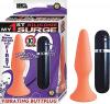 My First Silicone Vib. Butt Plug Flesh