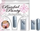 Bridal Panty White Vibrating Panties O/S Sex Toy Product