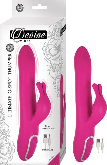 Devine Vibes Ultimate G-spot Thumper Pink Sex Toy Product
