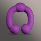 Nexus O Hands Free Prostate Massager Purple Sex Toy Product