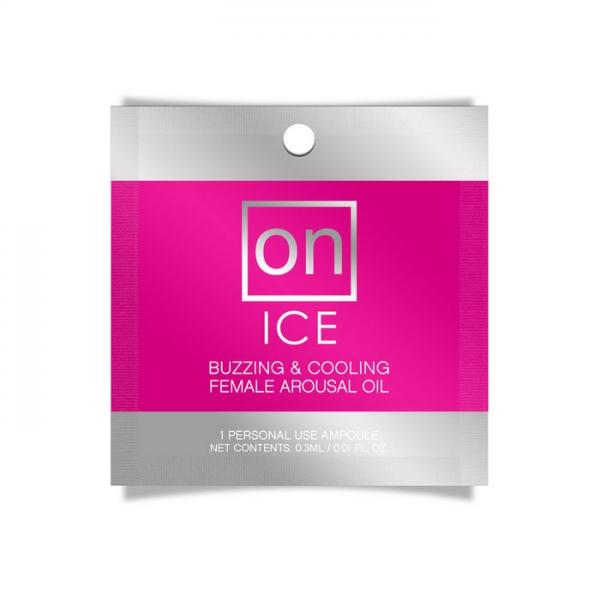 On Ice Ampoule One Personal Use .01 fl. oz. Sex Toy Product