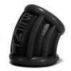 Bent-1 Curved Ballstretcher Oxballs Silicone Smoosh Blk (net) Sex Toy Product Image 2