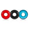 Oxballs Ringer 3 Pack Cock Rings Multi Colored  Sex Toy Product Image 1