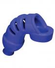 Hunkyjunk Lockdown Chastity/ Packer Cobalt (net) Sex Toy Product
