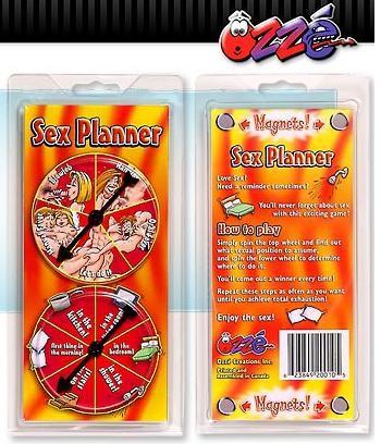 Sex Planner Sex Toy Product