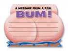 Bum Note Pad