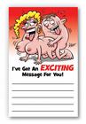 Exciting Message Note Pad
