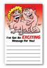 Exciting Message Note Pad