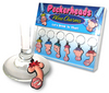 Pecker Head Wine Charm