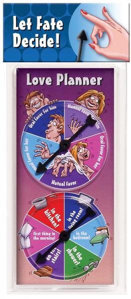 Love Planner Spinner Game Sex Toy Product