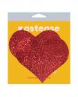 Pastease Heart Glitter Red Fuller Coverage Sex Toy Product