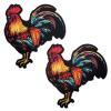 Pastease Colorful Rooster Pasties Sex Toy Product Image 1