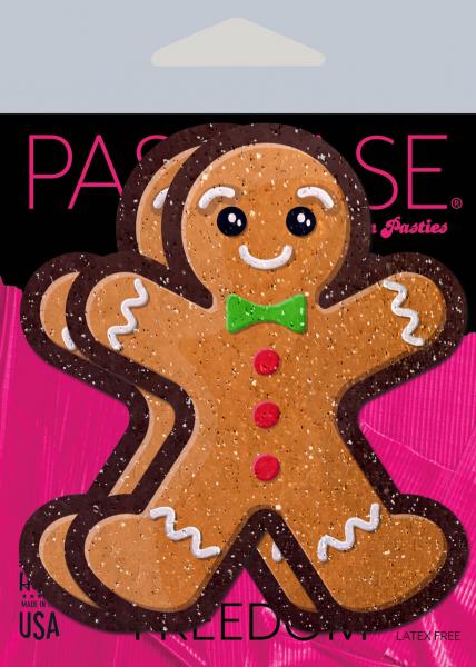 Pastease Gingerbread Man Pasties Sex Toy Product
