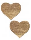 Love Liquid Gold Heart Pasties Sex Toy Product
