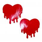 Pastease Faux Latex Red Melty Hearts Sex Toy Product
