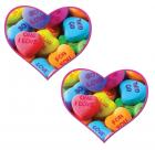 Heart Valentine's Candy Pasties O/S Sex Toy Product