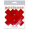 Pastease Petite Plus X Faux Latex Red Crosses Sex Toy Product Image 2