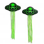 Pastease Ufo Alien Tassels Glow In The Dark Sex Toy Product
