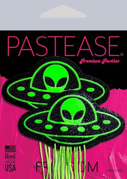 Pastease Ufo Alien Tassels Glow In The Dark Sex Toy Product