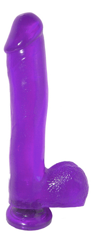 Basix 10in Dong with Suction Cup