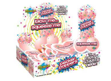 Bachelorette Pecker Popper 48Pc Display