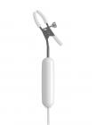 iSex USB Vibrating Nipple Clamp White Sex Toy Product