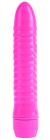 Neon Ribbed Rocket Pink Vibrator Sex Toy Product