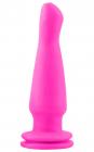 Neon Vibrating Butt Plug Pink Sex Toy Product