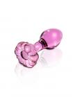 Icicles No 48 Pink Glass Butt Plug Sex Toy Product