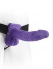 Fetish Fantasy 7 Inches Hollow Strap On Balls Purple Sex Toy Product