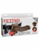 Fetish Fantasy Hollow Strap On Balls 7 inches Vibrating Brown Sex Toy Product Image 3