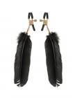 Fantasy Feather Clamps Black Sex Toy Product