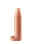 Real Feel Enhancer Customizable Sleeve Beige Sex Toy Product