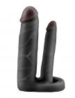 Double Trouble Extension Black Sex Toy Product