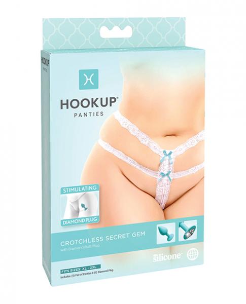 Hookup Panties Secret Gem Xl-xxl Sex Toy Product