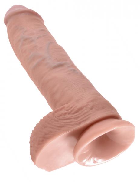 King Cock 10" Cock - Beige Sex Toy Product